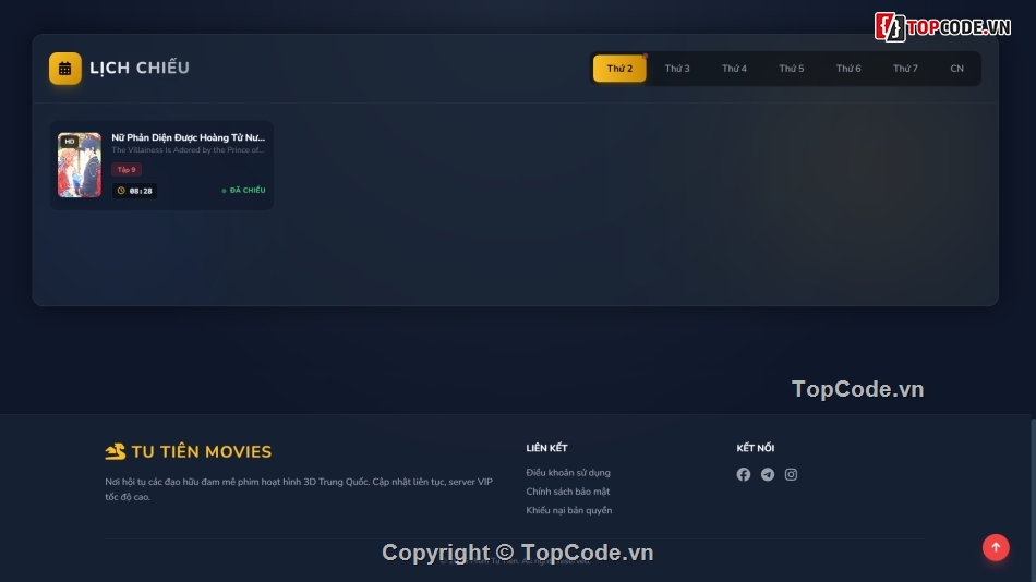 Source Code Xem Phim,Theme Xem Phim Đẹp,Code Web Tích Hợp game Online,Giao Diện Tinanime,Code Web Xem Phim